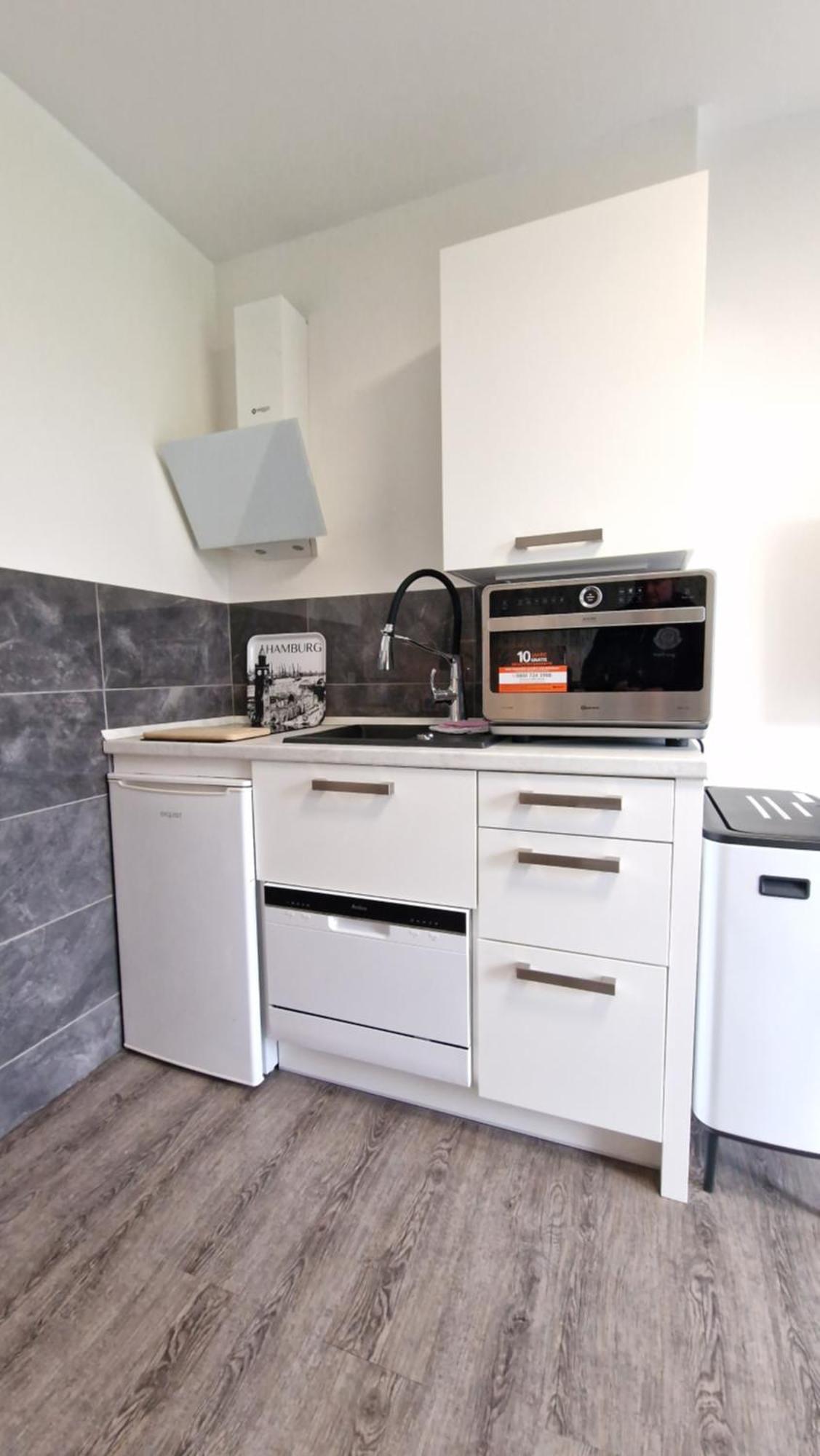 Elbhus Hamburg Apartment Cameră foto